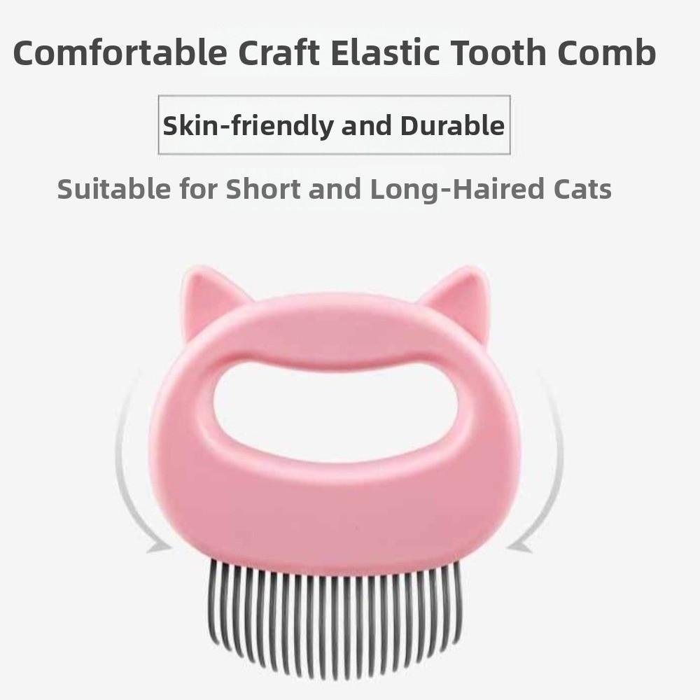 Fine Soft Brush Pet Hair Removal Brush Plastic Handle Deshedding Brush  Shedding Season