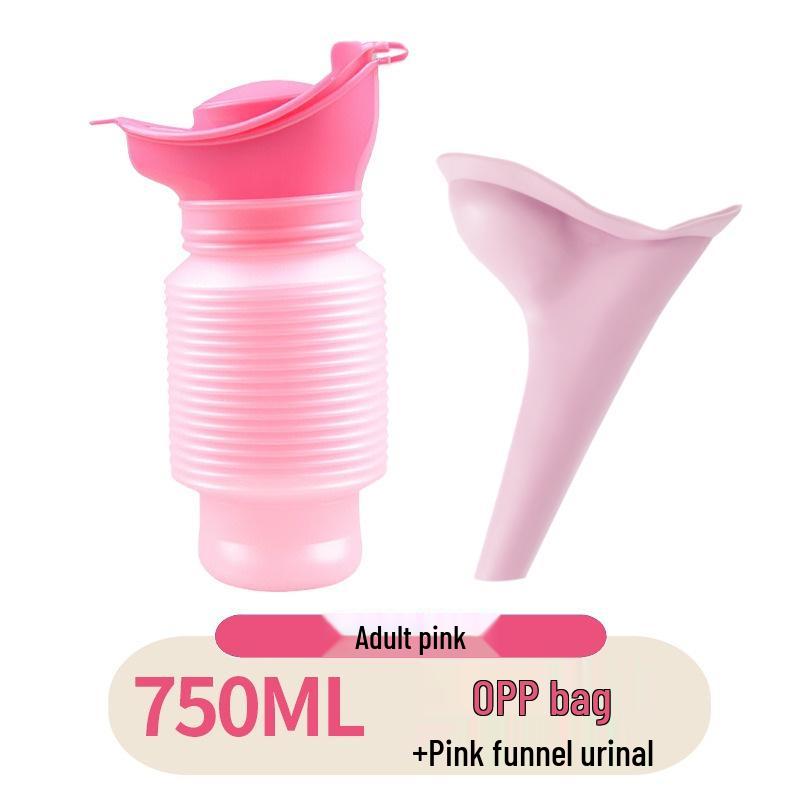 Portable Women's Travel Urinal - No-Squat, Standing, Emergency Car and Outdoor Use