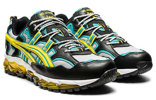 ASICS Gel Nandi 360 Grey Mission Yellow 1021A325-020 40.5