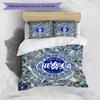 Set Lenzuola 3 Pezzi Stampato Chelsea FC Morbido Delicato sulla Pelle Lavabile Copripiumino e Federe Set Tutte le Stagioni Camera da Letto