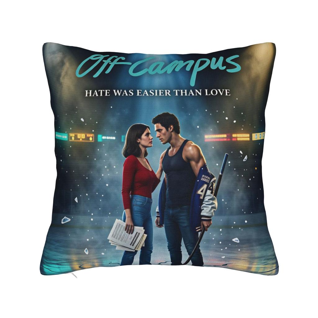 Briar U Hawks Briar University Hockey club Off Campus Pillow Cover Funny Pillow Case For Couch Sofa Bedroom Graphic Pillowcases