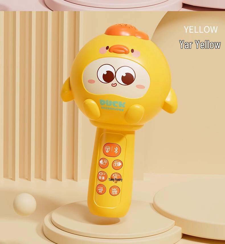 Kids' Multifunctional Singing Microphone and Speaker - Educational Musical Toy for Early Learning