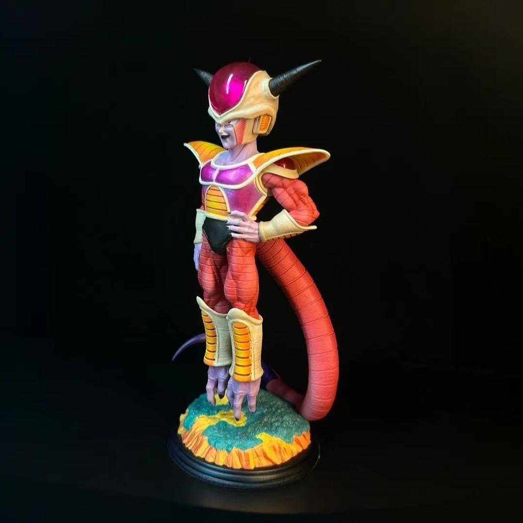 YS Latest Frieza Full-Paint Dragon Ball Figure Anime Fashionable GK Display Stand Figure Collectible Present great for daily use
