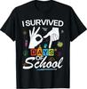 I Survived 6 7 Days of School with Hands Funny Meme 67 T-Shirt