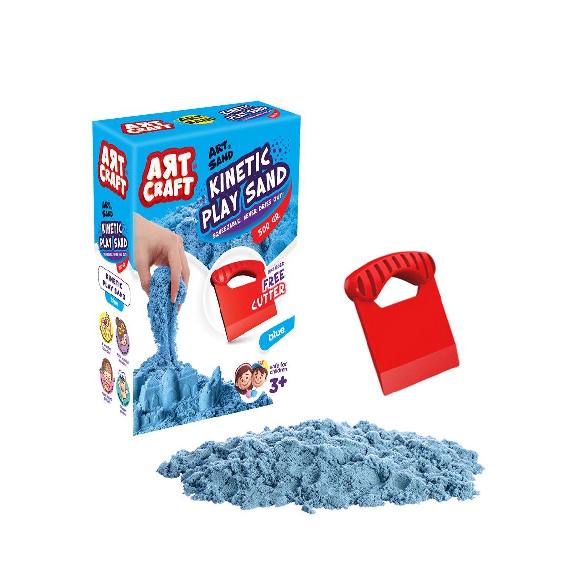 

03686 Аксессуар Blue Kinetic Play Sand 500 гр