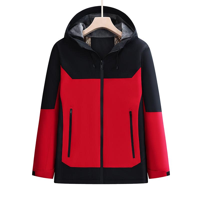 Graphene Waterproof Fleece-Lined Windbreaker for Mountaineering - Custom Logo Available