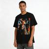 Artistic Giraffe Print Casual Short Sleeve T-Shirt Pure cotton T-shirt