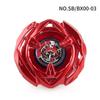 Sb Bx00 Series Exquisite Alloy Spinning Tops Set Available In Black Gold Red Colors Blue