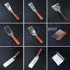 Thickened Teppanyaki Steak Spatula with Plastic Handle - Versatile Cooking and Baking Tool