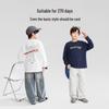 Boy's Long Sleeve Reflective Mech Print T-shirt