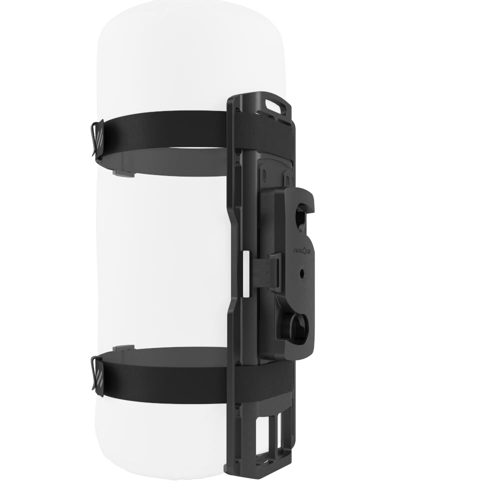 

База FIDLOCK TWIST, к которой можно прикрепить крупные предметы, например, багаж для велосипедной упаковки, продается отдельно. СОЕДИНИТЕЛЬ TWIST UNI XL, японский TWIST [Оригинал] чёрный