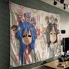 Konata Izumi LLucky Star Flag Tapestry Funny Banner For College Room Bedroom Outdoor Living Room Wall Art Decor Party Tapestry