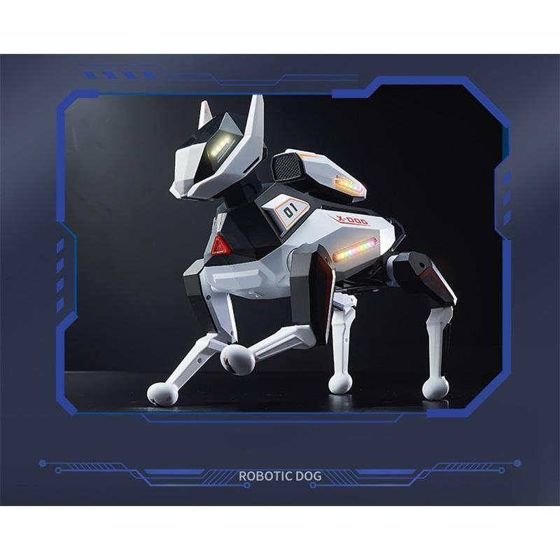 AI Simulation Robot Dog Intelligent Machine Dog Voice Command APP Control Programming Interactive Performs Acrobatics Robot Dog
