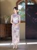 1011 summer new long sleeveless young girl fashion improvement daily cheongsam temperament thin national style