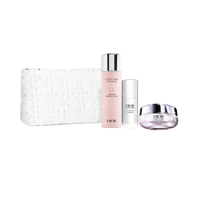 DIOR Energizing Day Cream Skin Care Set Hydrating and Moisturizing Four-piece Set белый