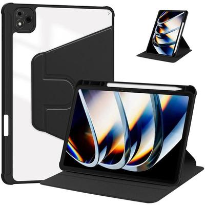 Προστατευτική Θήκη για Infinix Xpad 11 ιντσών με Περιστρεφόμενη Βάση 360 Μοιρών, Έξυπνη, Διαφανής Πλάτη
