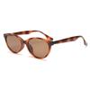 2026 Korean Small Frame Cat-shaped Plate Foot Polarized Sunglasses Trendy Men's and Women's Sunglasses