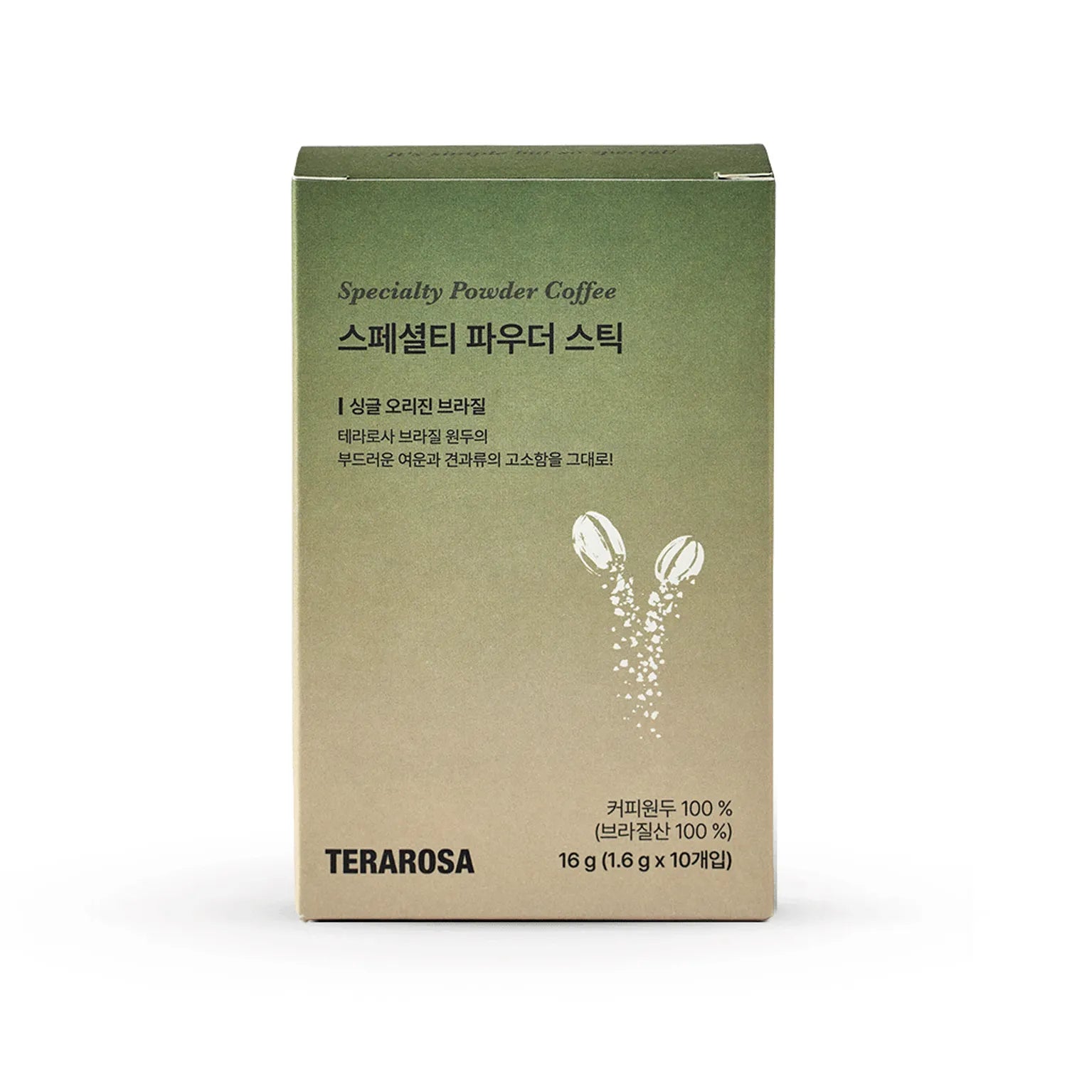 TERAROSA Specialty Powder Stick Coffee #Brazil 10 Sticks 1pack