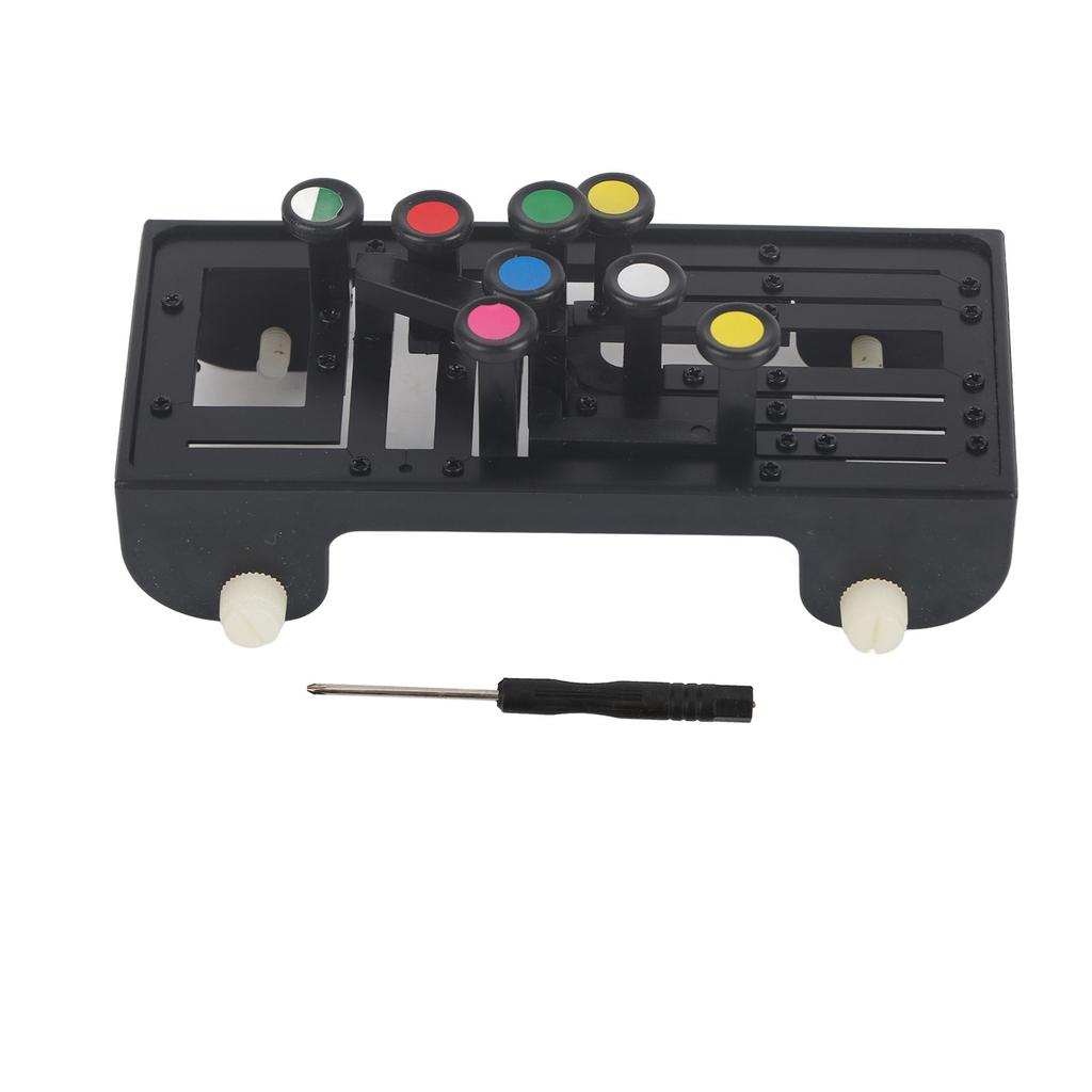 Gitaar Leersysteem Onderwijshulpmiddel Helper Folk Ukulele Akkoordtraining voor BeginnerZwart