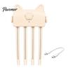 Hair Volumizing Clip Heated Volume for Fine Flat Hair, Electric Root Lifter Comb Tool Bangs with 2 Heat Settings, Puffy Natural Lift Booster
