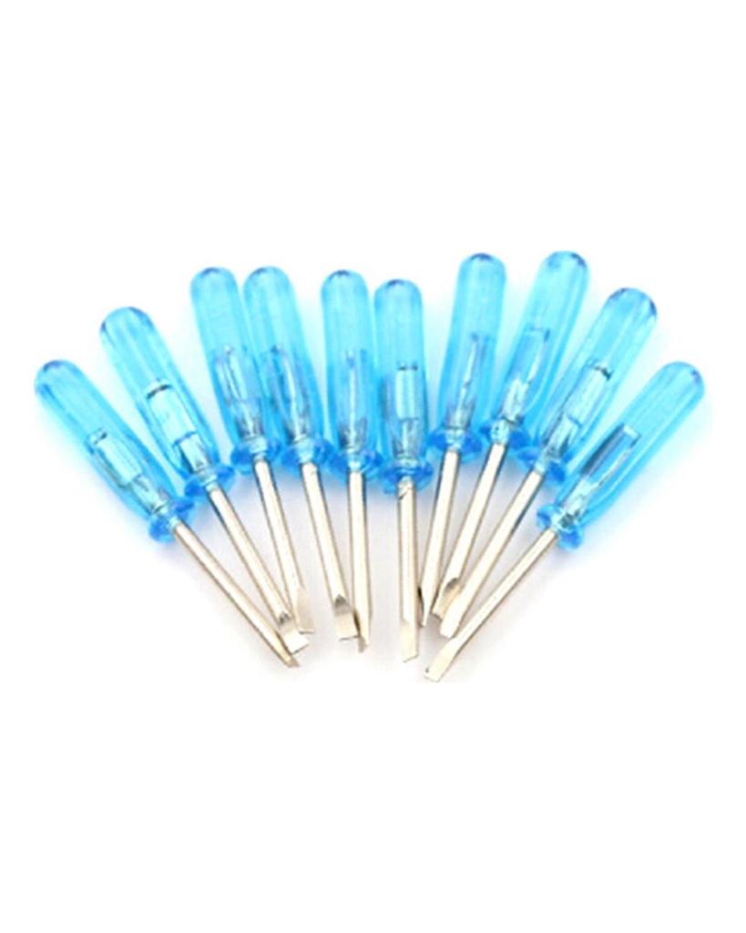 10-teiliges Reparaturwerkzeug-Set für Zuhause, kleiner magnetischer Präzisions-Flachkopf-/Phillips-Schraubendreher