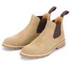 Fashion High Quality Classic British Top Grade Cowhide Suede Casual Shoes Men's Genuine Leather High Top Short Chelsea Boots for Men