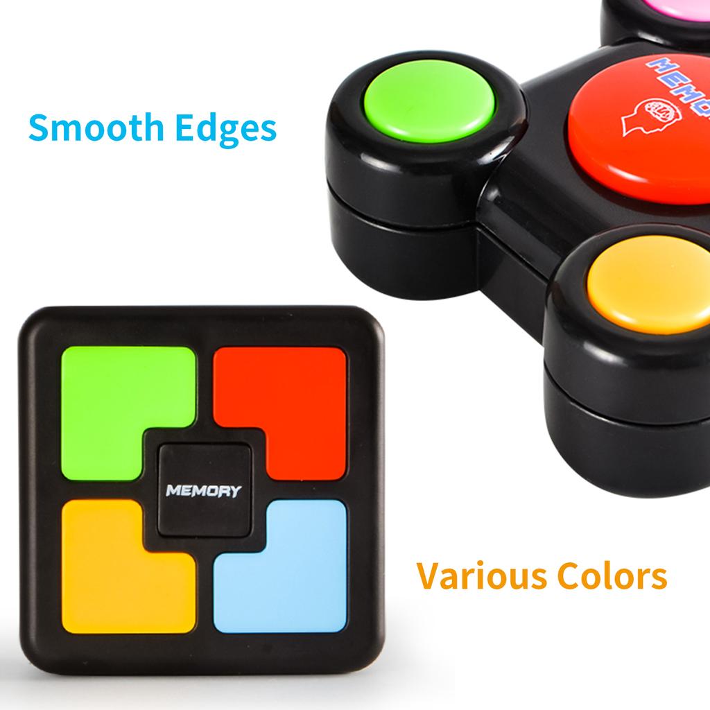 Electronic Memory Training Game with Lights and Music Repeat the Color Children's Puzzle Games Learning Gift for Boys and Girls