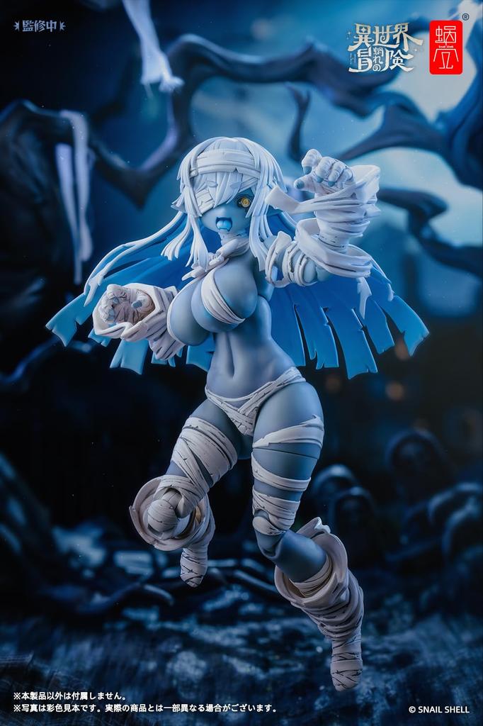 Kakanokura Zombie approximately 148mm tall the top of the scale action figure made of and POM RPG-03 Grisa, (to head), 1/12 pre-painted PVC, ABS,
