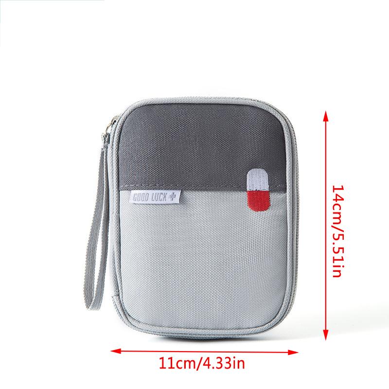 Medizinische Tasche für den Außenbereich, Reise-Aufbewahrungstasche für Medikamente, Erste-Hilfe-Tasche, Haushalts-Organizer