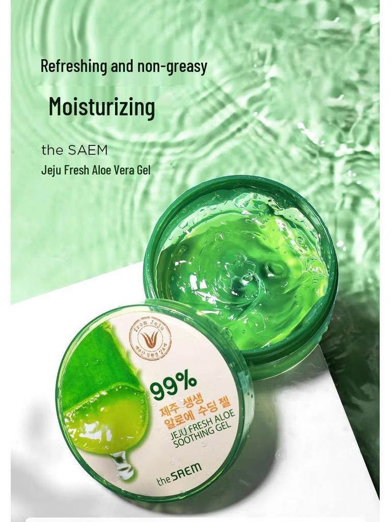 The Saem Jeju Aloe Vera Hydrating Gel Cream, 300ml