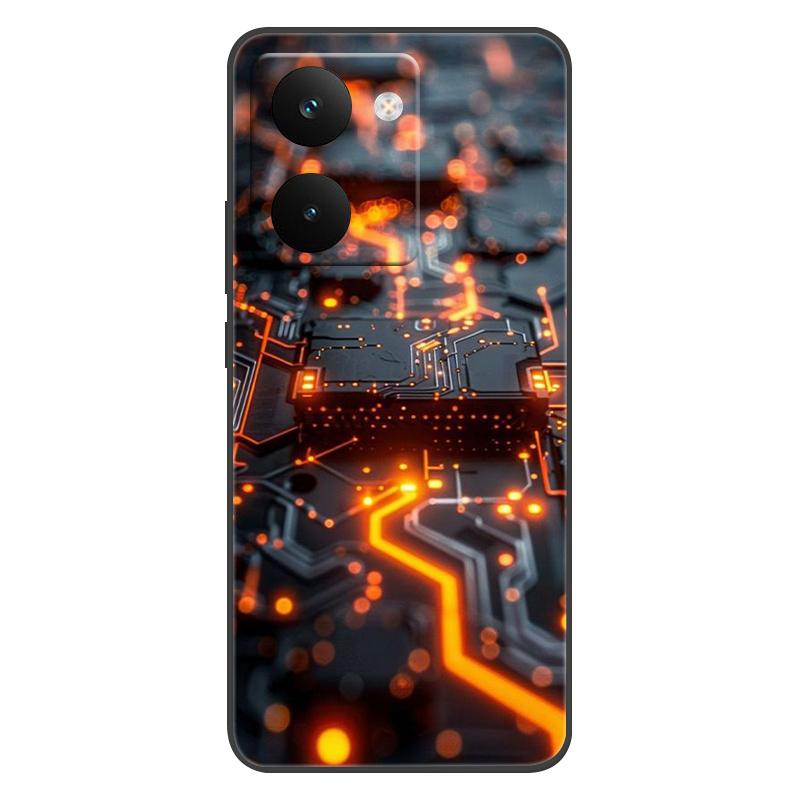 For Oppo Realme P3 Ultra 5G Case Ultra-light Texture Silicone Soft Shell Brand New Style Cool Scenery Cute Little Animals Case