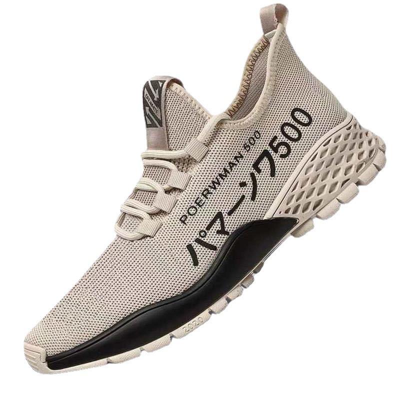 Men's shoes spring and autumn trendy shoes 2025 new versatile men's walking shoes casual sports breathable single shoes