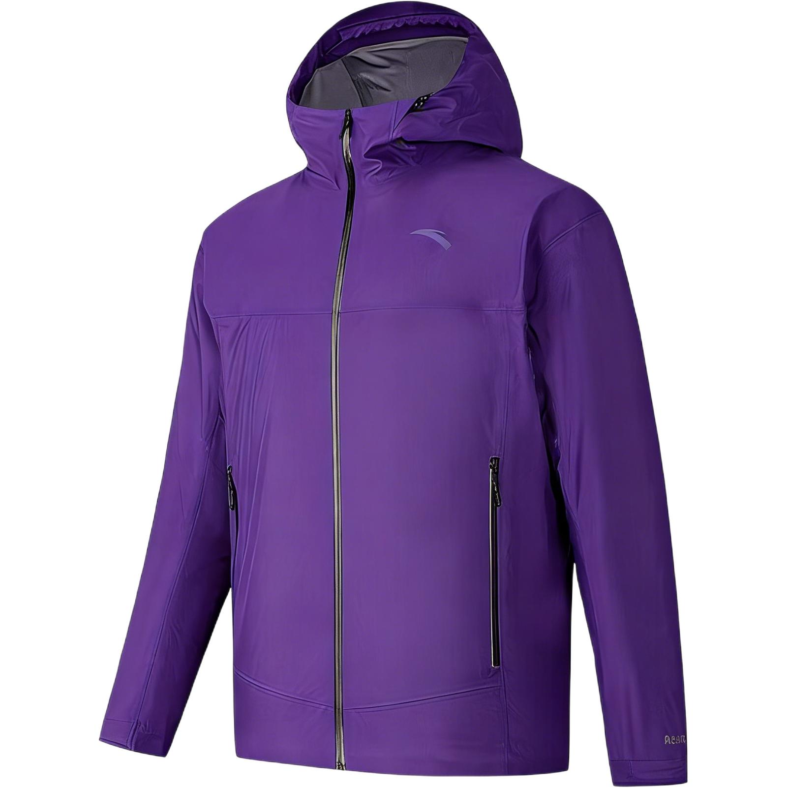 

Anta Solid Color Versatile Zip-Up Hooded Casual Windbreaker Men outerwear 152627602-5 M