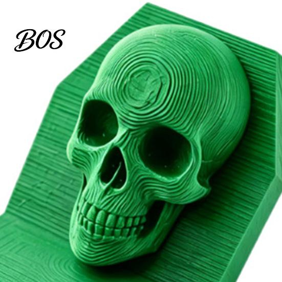 Dunkler Stil Küchenwerkzeug Gotischer Totenkopf Dosenöffner, 3D-gedrucktes Ziehlaschen-Werkzeug für Dosen, Trendiges Zubehör Geschenk für Freunde