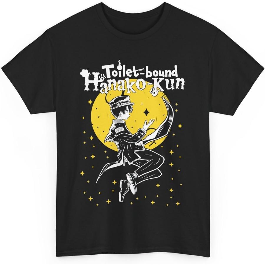 

Toilet Bound Hanako kun New Anime T-Shirt Merch Casual Short Sleeved T Shirt Unisex Tee M-5 XXXXXL різнокольоровий