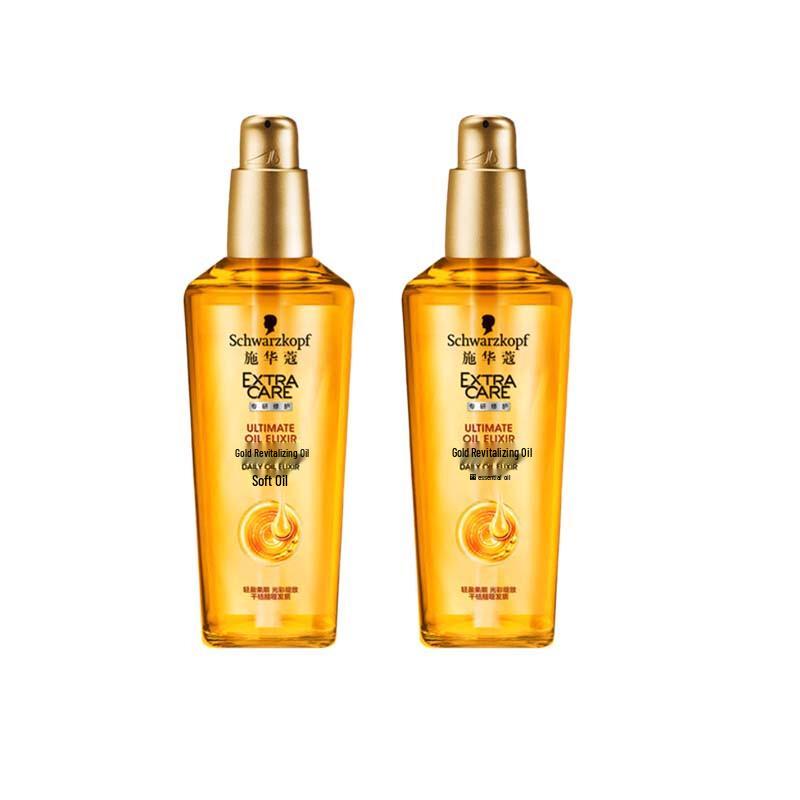 Schwarzkopf Gold Blossom Nourishing Hair Oil Duo