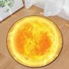 Round Carpet Moon Star Carpet for Living Room Galaxy Non-slip Mat Rugs Blue Decorative Floor Mat
