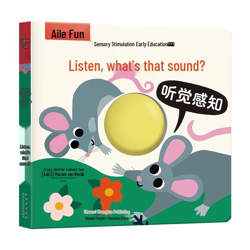 Toddler Sensory Exploration Interactive Sound Book