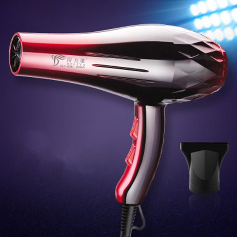 2200W 220V Large Power Salon Professional Hair Blow Dryer Blower Combs 6pcs/set