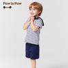 PawinPaw Cartoon Bear Boy's Casual Summer Set