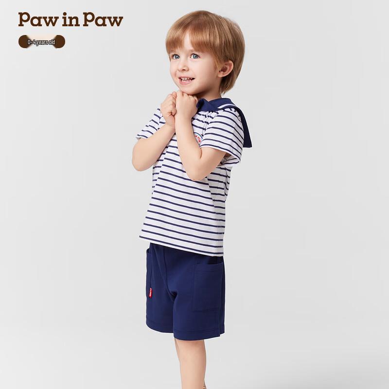 PawinPaw Cartoon Bear Boy s Casual Summer Set 100