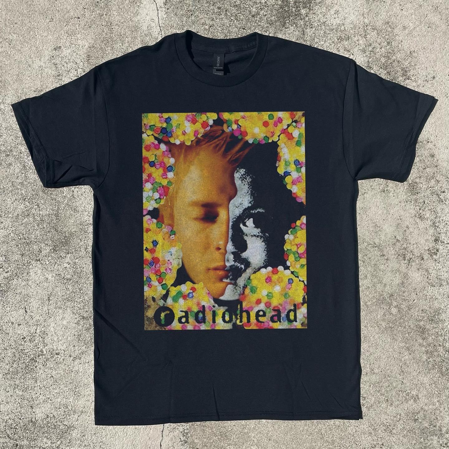 Radiohead Pablo Honey Thom Yorke Black Unisex T-shirt Size S-5XL S