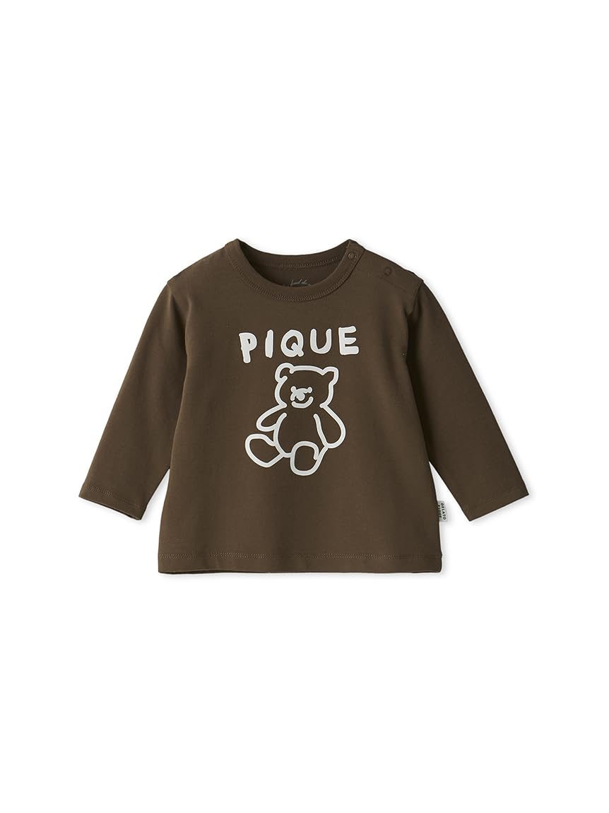 

Gelato Pique BABY Painted Long PBCT254495 BRW 80 One-Point T-Shirt