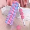 Spiky Crescent Foam Roller & Massager for Calves and Muscles
