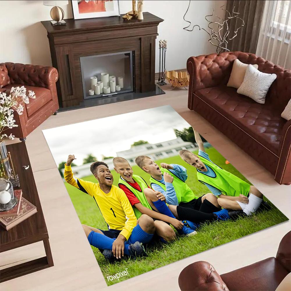 Customize Image Customize picture Floor Rug Office Rug Perfect for Kitchen Outdoor Entryway Hallway Antislip Carpet Anime Office Decor