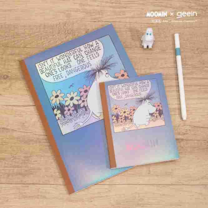Moomin Meets You Series Wire-O Bound B5 Student Planner & A6 Classroom Notes Book