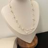 Luxury Beaded Choker Necklace Exquisite Neck Pendant Elegant Stacked Pearls Necklace  Birthday Gift