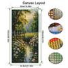 Colorful Flowers Forest Large Size Diamond Painting Natural Scenery Diy Full Square Round Drill Rhinestone Embroidery Mosaic Cross Stitch Kits