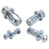 AAAF 20Pcs M 4 M5 M6 M8 Jack Nuts, Carbon Steel Expansion Screw Nut Fasteners For Securing Plate Frame Container Tag