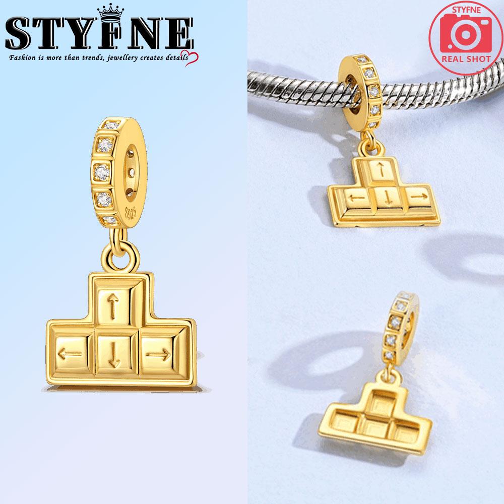 Copper Golden Butterfly Color Balloons Charms Beads Fit Original Bracelet Necklace Fine Jewelry Women Diy Gifts